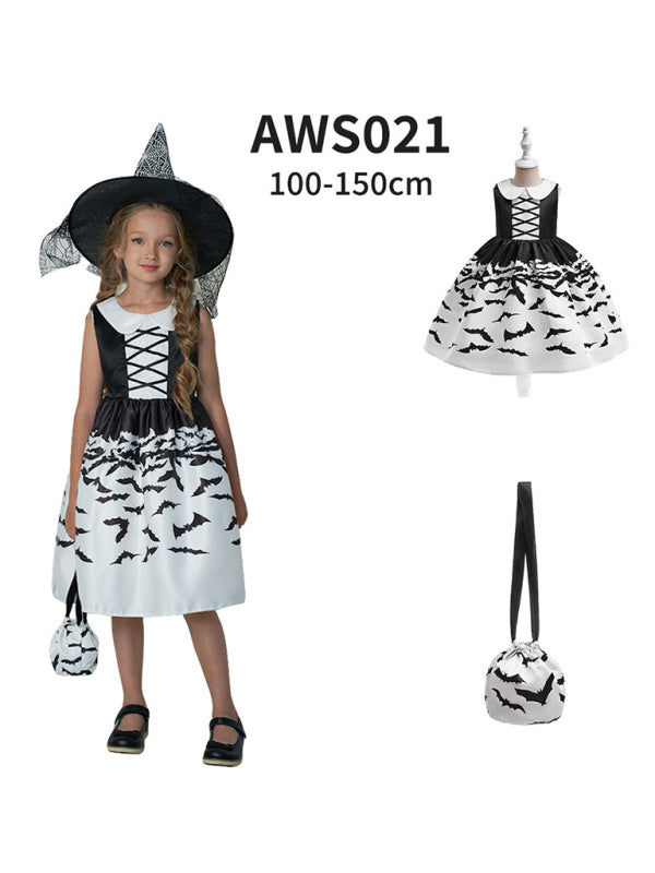 Halloween Themed Girls' Party Dress Shello's Creative Boutique