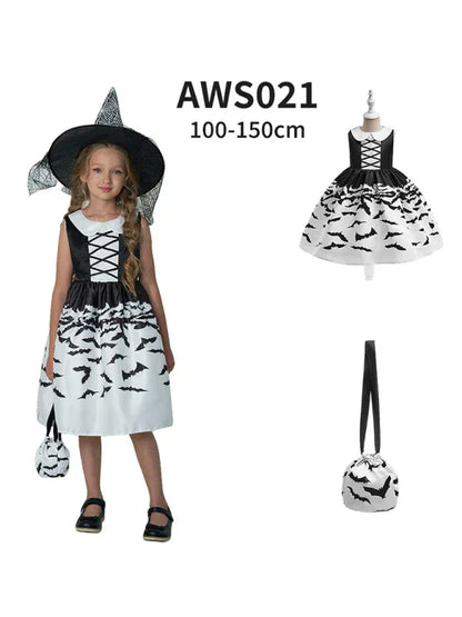 Halloween Themed Girls' Party Dress - Shello's Creative Boutique