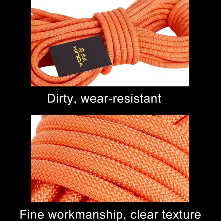 Outdoor Rock Climbing Hiking Accessories High Strength Auxiliary Cord Safety Rope, Diameter: 8mm, Length: 15m, Random Color, Diameter: 8mm, Length: 15m - Shello's Creative Boutique