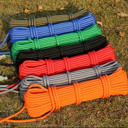 Outdoor Rock Climbing Hiking Accessories High Strength Auxiliary Cord Safety Rope, Diameter: 8mm, Length: 15m, Random Color, Diameter: 8mm, Length: 15m - Shello's Creative Boutique