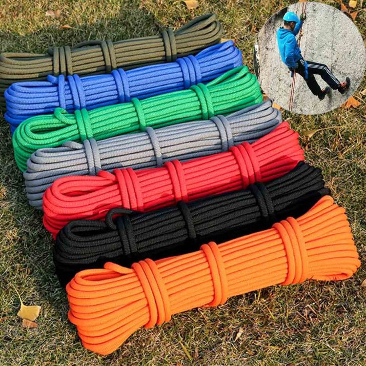 Outdoor Rock Climbing Hiking Accessories High Strength Auxiliary Cord Safety Rope, Diameter: 8mm, Length: 15m, Random Color, Diameter: 8mm, Length: 15m - Shello's Creative Boutique