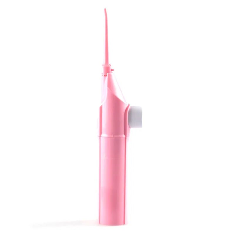 Portable Water Flosser - Manual High Pressure Oral Irrigator for Teeth Cleaning - Shello's Creative Boutique
