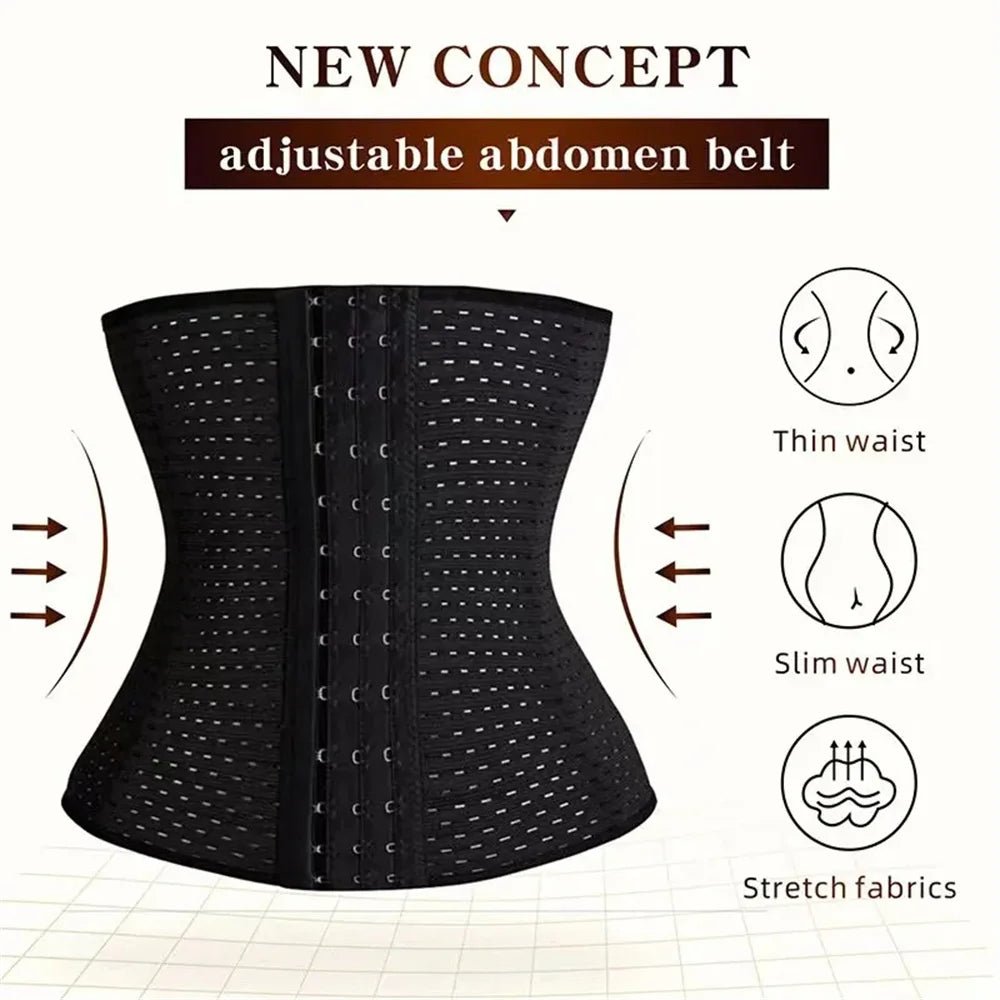 Postpartum Tummy Control Shapewear – Black Waist Cincher - Shello's Creative Boutique