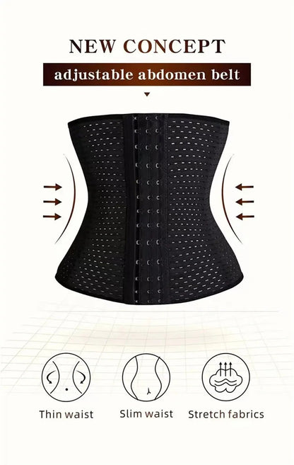 Postpartum Tummy Control Shapewear – Black Waist Cincher - Shello's Creative Boutique