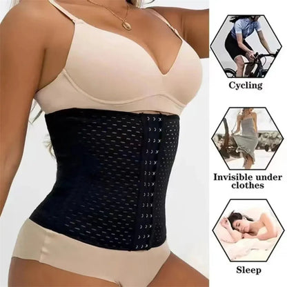 Postpartum Tummy Control Shapewear – Black Waist Cincher - Shello's Creative Boutique