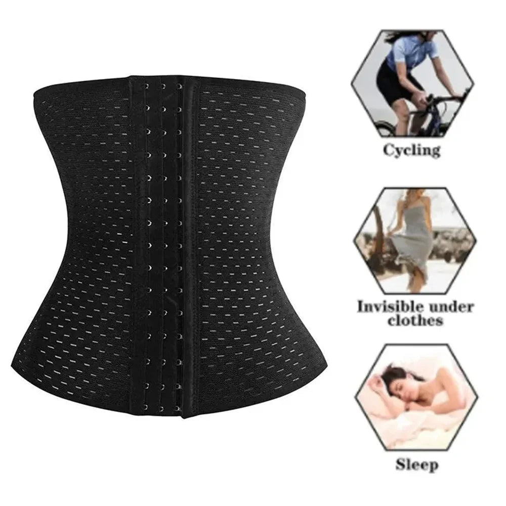 Postpartum Tummy Control Shapewear – Black Waist Cincher - Shello's Creative Boutique