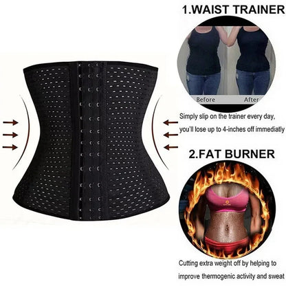 Postpartum Tummy Control Shapewear – Black Waist Cincher - Shello's Creative Boutique