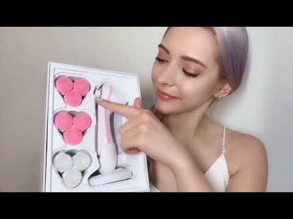 CNaier AE-878 USB Charging Silicone Face Skin Care Electric Facial Cleanser, AE-878(Pink), AE-878(Blue)