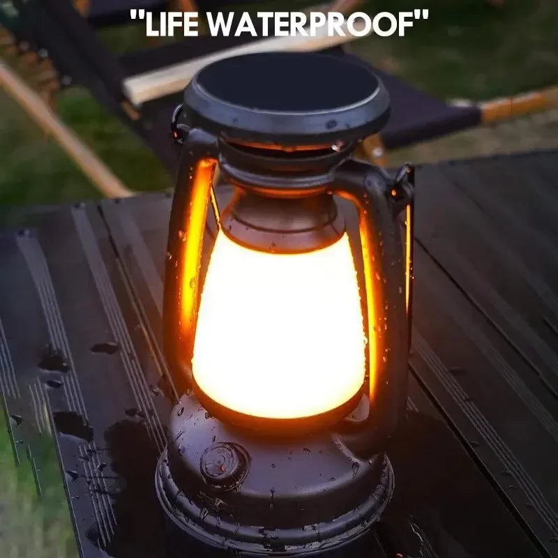Retro Horse LED Desk Lamp - Rechargeable Atmosphere Light for Home & Camping - Shello's Creative Boutique