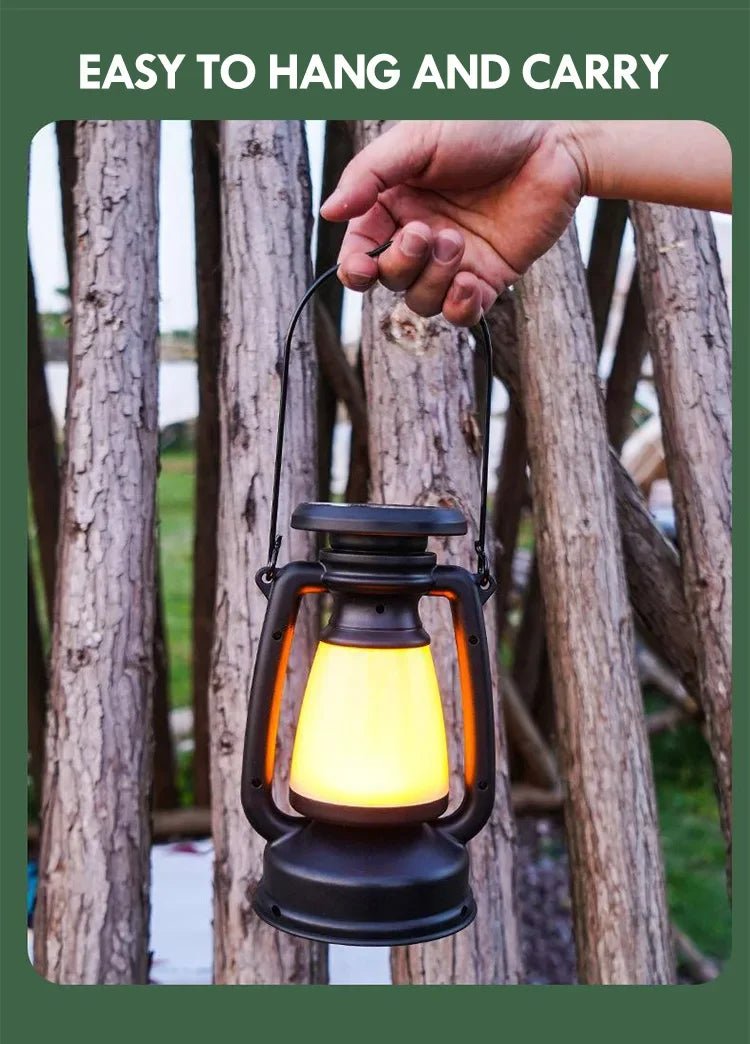 Retro Horse LED Desk Lamp - Rechargeable Atmosphere Light for Home & Camping - Shello's Creative Boutique