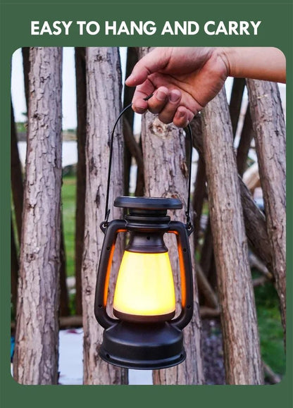 Retro Horse LED Desk Lamp - Rechargeable Atmosphere Light for Home & Camping - Shello's Creative Boutique