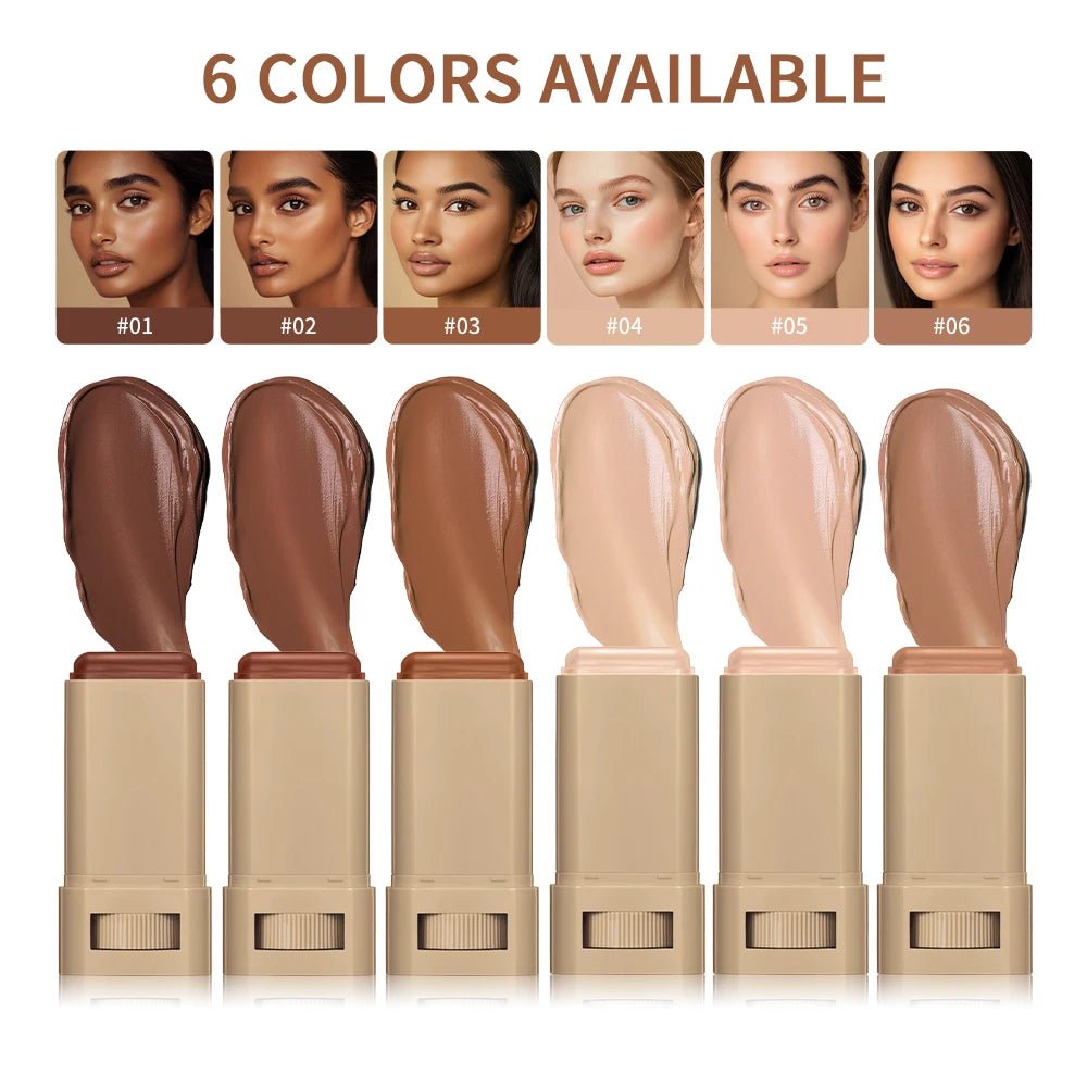 Waterproof Skin Tint Stick - Nourishing Foundation & Contour Balm - Shello's Creative Boutique