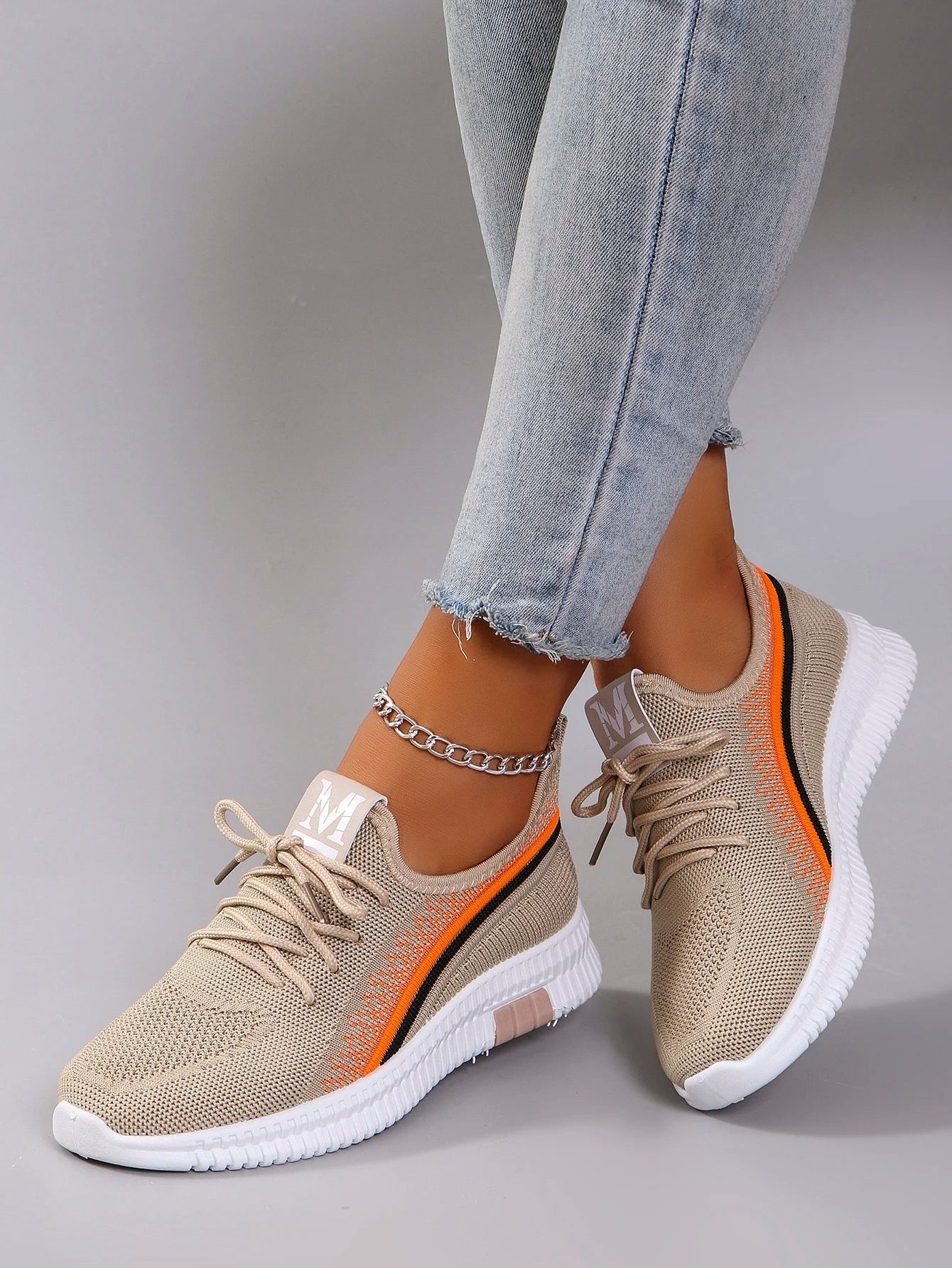 Women's Breathable Mesh Flat Shoes - Lightweight Casual Summer Sneakers - Shello's Creative Boutique