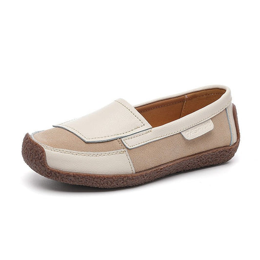 Women's Flat Shoes - Soft Leather Casual Loafers - Shello's Creative Boutique