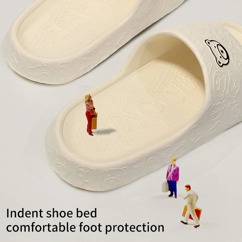 Women's Non - Slip EVA Sandal Slippers – Lightweight Indoor & Bathroom Slides - Shello's Creative Boutique