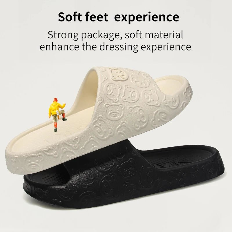 Women's Non - Slip EVA Sandal Slippers – Lightweight Indoor & Bathroom Slides - Shello's Creative Boutique