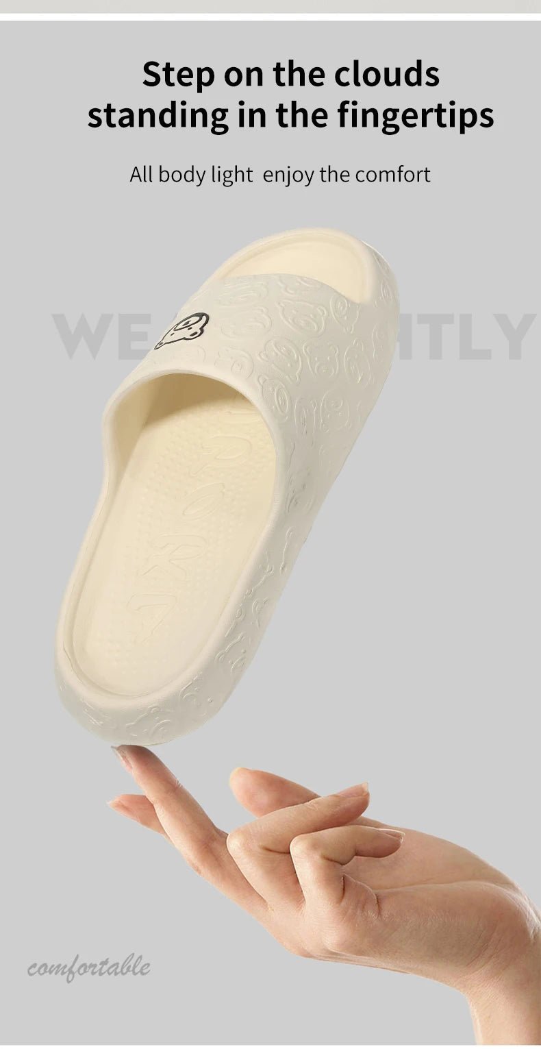 Women's Non - Slip EVA Sandal Slippers – Lightweight Indoor & Bathroom Slides - Shello's Creative Boutique