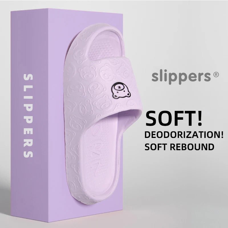 Women's Non - Slip EVA Sandal Slippers – Lightweight Indoor & Bathroom Slides - Shello's Creative Boutique