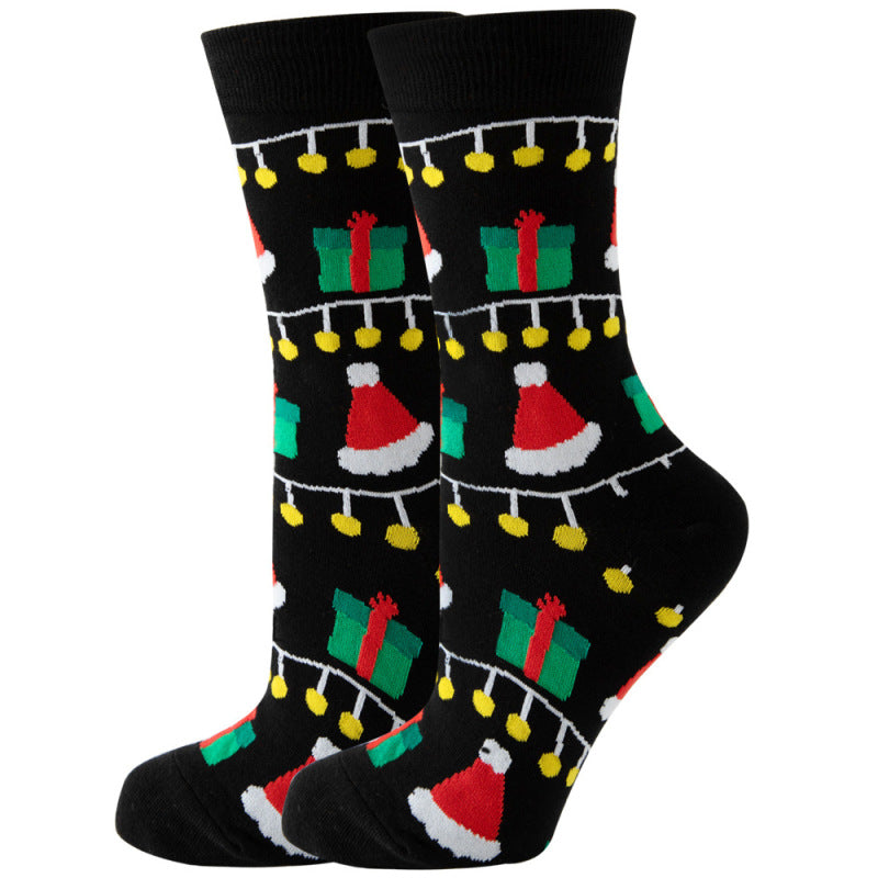 Men's Christmas Themed Knit Socks Shello's Creative Boutique