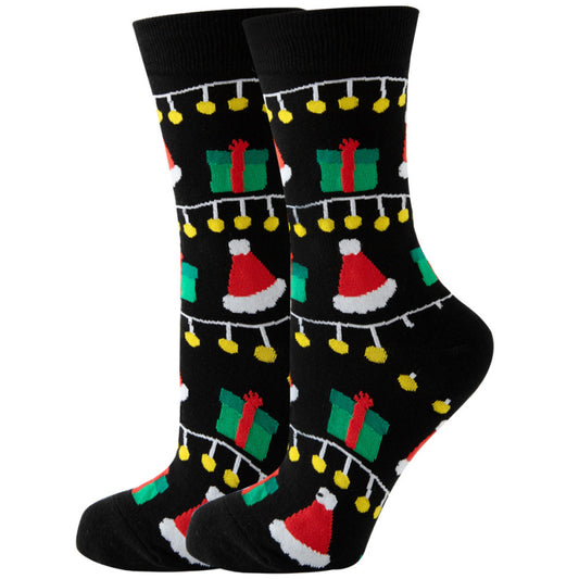 Men's Christmas Themed Knit Socks Shello's Creative Boutique